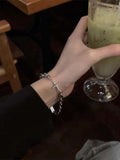 Double Layered Tag Star Charm Bracelet - HouseofHalley