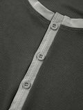Slim Solid Color V Neck Knit Top - HouseofHalley