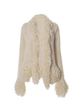 Solid Color Tassel Splice Cardigan - HouseofHalley