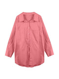 Solid Color Versatile Loose Long Sleeve Blouse - HouseofHalley