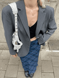 Vintage Checkered Maxi Skirt - HouseofHalley